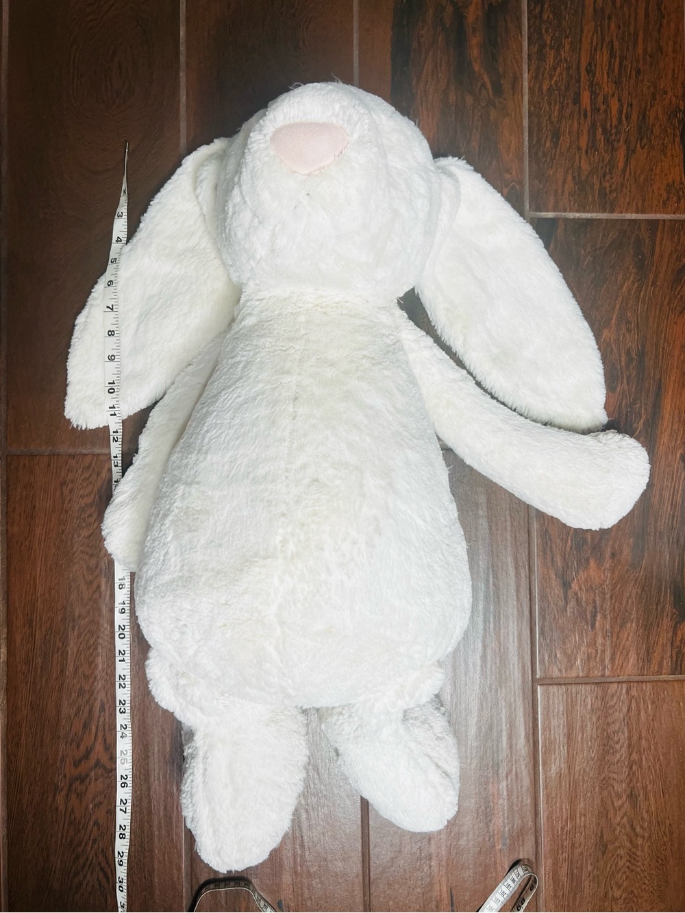 Jellycat Really Big Cream Bashful Bunny Plush Toy Stuffed Animal Collectible - Picture 7 of 7